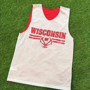 Wisconsin Badger Reversible Basketball Practice Jersey